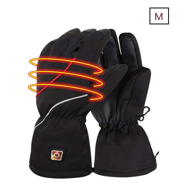 2pcs Winter Heated Gloves USB Warmer Electric Gloves Rechargeable Battery 2pcs Winter Heated Gloves USB Warmer Electric Gloves Rechargeable Battery